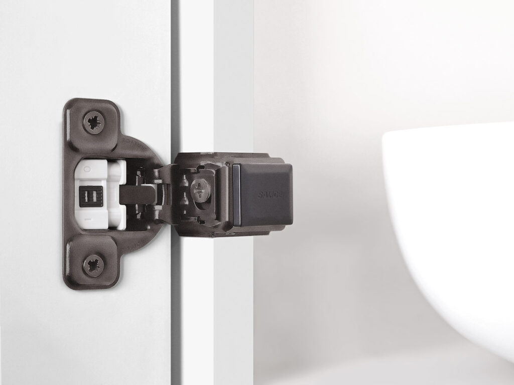 Salice Face Frame Silentia Excentra 2 Cam Adjustment Dowelled Hinge Nickel 1in Advanced