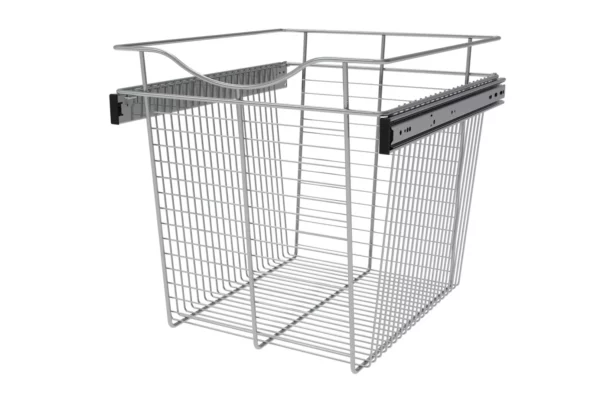 Rev-A-Shelf Wire Pullout Basket for 20in Closet 18x18in Chrome