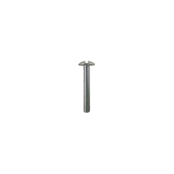 Quickscrews M4-0.7 X 25MM Phillips/Slotted Truss Head Machine Screws Zinc Plated 100 Pack (#10950)