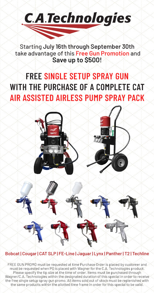 CA Technologies spray gun promo mobile image