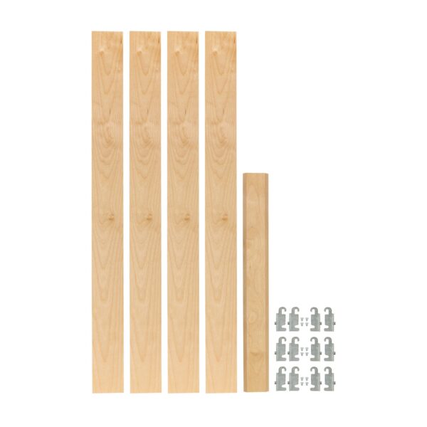 Rev-A-Shelf 4PIL Wood Pilaster System 3 HDW Kits (4x) 27-¼” x 2-3/8"