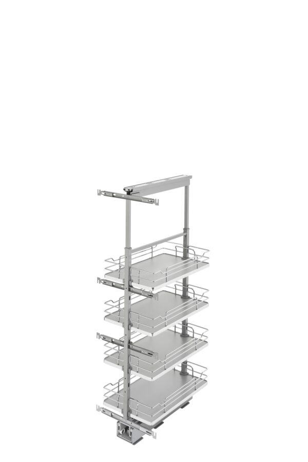 Rev-A-Shelf 5300 Solid Bottom w/Soft-Close Pullout Pantry Gray 13"