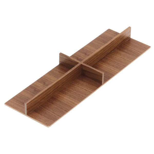 Kessebohmer StraightLine Cross Insert Walnut