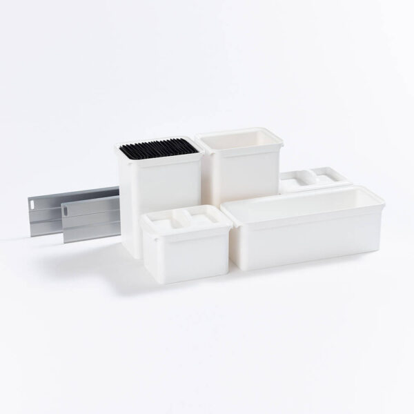 Kessebohmer Dispensa Base Pullout YouboXx Set 1 Silver/White