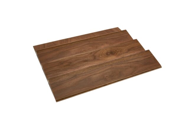 22" W Walnut Tiered Spice Drawer Insert