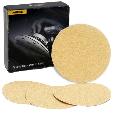 Mirka Gold 6" Solid Grip Sanding Discs P220