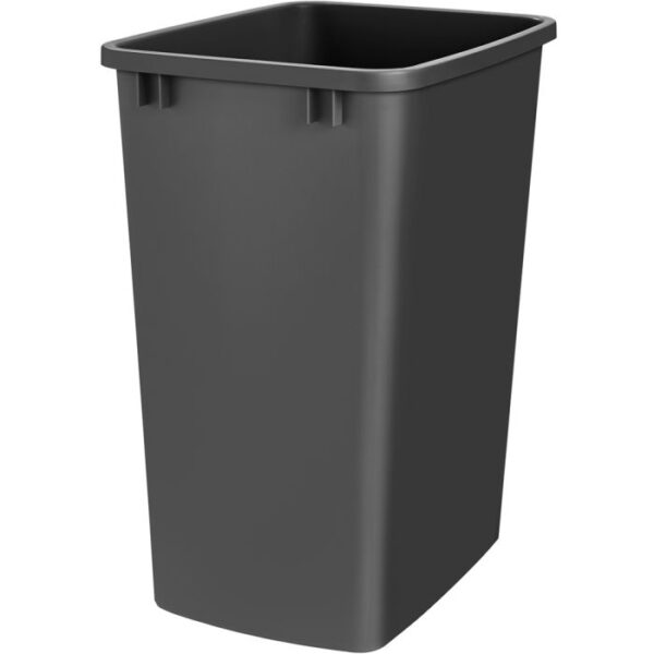 35Qt Waste Bin BLACK